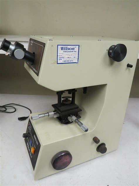 wilson micro hardness tester